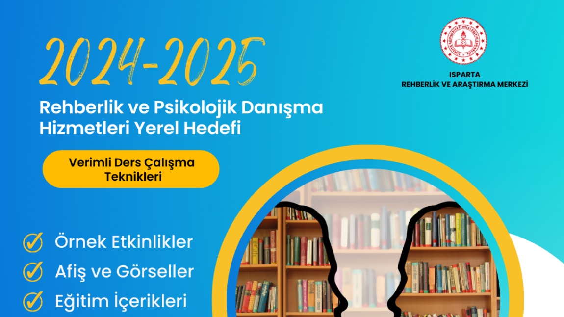 Yerel Hedef Verimli Ders Çalışma Teknikleri İle İlgili İçerikler Sitemizde Yayınlanmıştır.